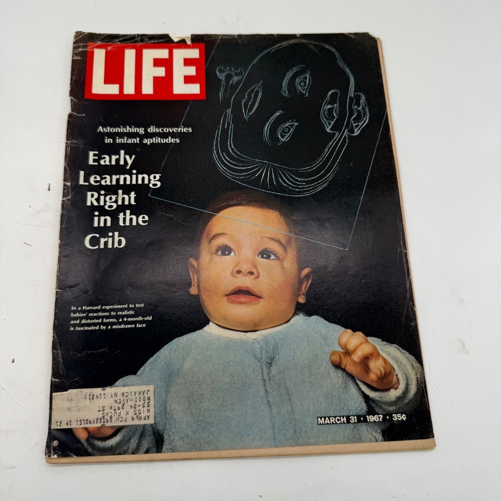LIFE Magazine March 31 1967 Early Learning Infant Aptitudes Vintage Ads Ulysses